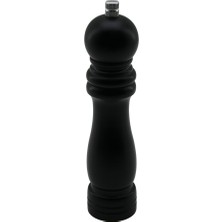Frefly Store Chermik Ibico İ22-257 (Siyah Ahşap) (Büyük= Çap: 4.5cm & Uzunluk: 19.5cm) Tuz & Baharat Öğütücü*72