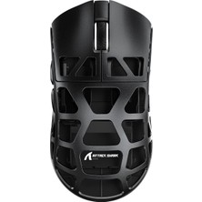 Frefly Store Attack Shark R3 Magnezyum Alaşımlı Kablosuz Gaming Mouse – 46G Ultra Hafif, Pixart PAW3395 Sensör, 8k Tepki Hızı, Bt/2.4g/kablolu Üçlü Mod, 26000 Dpı Ayarlanabilir, Windows/xbox/ps Uyumlu - Black