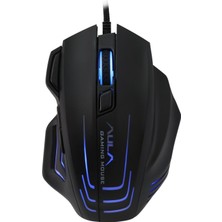 Frefly Store Aula S18 6400DPI Rgb 7 Programlanabilir Tuş 1000Hz Gaming Oyuncu Mouse
