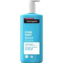 Frefly Store Neutrogena Hydro Boost Ultra Hafif Jel Vücut Losyonu (%17 Gliserin + Hiyalüronik Asit) 400 ml