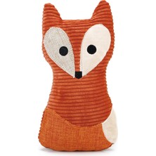 Frefly Store Beeztees Dbl Köpek Oyuncağı, Sesli, Tilki, Peluş, Turuncu, 25,5cm
