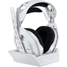 Frefly Store Logitech G Astro A50 Omni-Platform Kablosuz Oyun Kulaklığı + Ps5, Xbox, Pc Için Baz Istasyonu: Playsync Ses Değiştirici, <16 Bit/48 Khz (Konsol), <24 Bit/48 Khz (Pc), 24 Saat Pil, 2.4ghz ve Bt - Beyaz