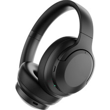 Frefly Store Lapas Anc Özellikli Bluetooth Kulaklık Lapas LP-HD002 Aktif Gürültü Önleyici Kulak Üstü Kulaklık Siyah