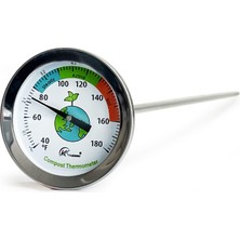 Frefly Store Aek-Tech Kompost Toprak Termometresi 50CM Uzun Prob