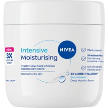 Frefly Store Nıvea Yoğun Nemlendirici El & Vücut Bakım Kremi 400ML, Normal/kuru Ciltler 48 Saat Nemlendirme