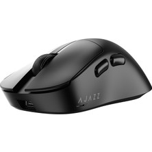 Frefly Store Coverzone Ajazz AJ179 V2 3 Modlu 1000Hz 12.000 Dpı Ergonomik Tasarım Paw 3311 Optik Sensör Gaming Mouse - (Siyah)