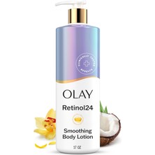 Frefly Store Olay Retinollü Kadınlar Için Vücut Losyonu Pürüzsüzleştirici, 24 Saat Nemlendirici, E Vitamini ve B3 Vitamini Kompleksi, Hızlı Emici Formül, 18 Oz Oz