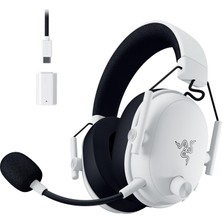 Frefly Store Razer Blackshark V3 - Kablosuz E-Spor Kulaklık - Triforce 50MM Sürücü - Çıkarılabilir Geniş Bant Mikrofon - Thx Spatial Audio - Kablosuz 2,4 Ghz & Bluetooth - Fps Profilleri - Pc/mac | Beyaz