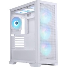 Frefly Store Bitfenix MG953 850W 80+Bronze Tempered Glass Frgb USB 3.0 Atx Mid Tower Beyaz Kasa BFC-MGB85WWGSW-4F