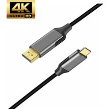 Frefly Store Daytona K01E Type-C To Display Port Dp 4K Hd 60Hz Görüntü Aktarım Kablosu