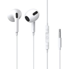 Frefly Store Baseus Encok H17 Kablolu Kulak Içi Kulaklık, Universal, Betaz