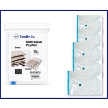 Frefly Store Family Co. Vakumlu Hurç Poşet Setleri 5 Parça 50X70-2, 60X80-2, 80X100-1