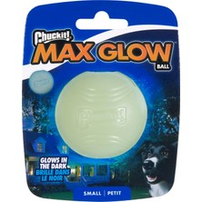 Frefly Store Chuckit! Max Glow Gece Parlayan Köpek Oyun Topu – Fosforlu, Dayanıklı ve At-Getir Oyun Topu - (Small)