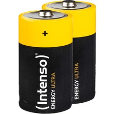 Frefly Store Intenso Energy Ultra D Mono LR20 Alkali Pil, 2'li Paket