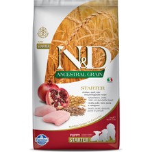 Frefly Store Farmina Pet Foods N&d Düşük Tahıl Tavuklu Narlı Puppy Starter 2,5kg