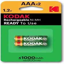 Frefly Store Kodak – Şarj Edilebilir Batarya Kodak Ni-Mh Aaa Rdc-2 (Bl-2)