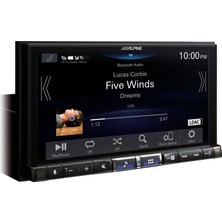 Frefly Store Alpine ILX-705D 7” 2-Dın Multimedya Sistemi, Apple Carplay Wireless, Android Auto, Dab+, Bluetooth, Class-D Amplifikatör, Hi-Res Audio