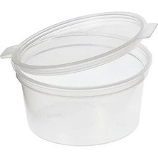 Frefly Store Spelt 30CC Sert Plastik Mini Kavanoz Eşya Kabı Kapaklı Küçük Ürün Kutusu Sos Kabı 50'li