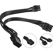 Frefly Store Alfais 4984 Pcı-E 8 Pin Ekran Kartı Express Power Güç Çoklayıcı Y Kablosu