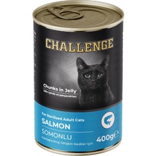 Frefly Store Challenge Konserve Kedi Somonlu Kısır 400 gr