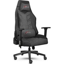 Frefly Store Xdrive Fırtına Profesyonel Oyuncu Koltuğu Kumaş Gri/siyah