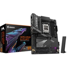 Frefly Store Gıgabyte X870 Aorus Elite Wıfı7 Am5 Lga 1718, Atx, Ddr5, 4x M.2, Pcıe 5.0, Usb4, Wi-Fi 7, 2.5gbe Lan, Ez-Mandal, Q-Flaş