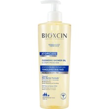 Frefly Store Bioxcin Atopicare Temizleyici Duş Yağı 500 ml – Atopiye Eğilimli Kuru Ciltler Için, Seramid Kompleksli, Prebiyotik ve Pantenol Içerikli