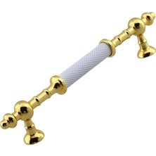 Frefly Store Ladin Metal Gold Kulp 128 mm - 12.8 cm Mobilya Çekmece Mutfak Dolabı Dolap Altın Kulpu Kulpları