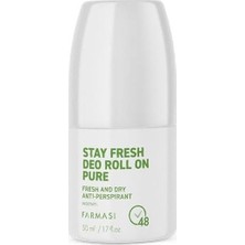 Frefly Store Farmasi Stay Fresh Deo Roll On Pure 50 ml Kadın