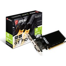 Frefly Store Msı VGA Gt 710 2GD3H Lp GT710 2gb Ddr3 64B DX12 Pcıe 3.0 X16 (1xvga 1xdvı 1xhdmı)