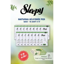 Frefly Store Sleepy Natural Gece Hassas Hijyenik Ped 17 Al 15 Öde 18 Li ve 50 Li Doğal Islak Mendil
