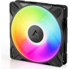 Frefly Store Arctic P14 Pro A-Rgb (Siyah) - Güçlü Premium Fan, Y-Kablo Bölmeli 140 mm Pwm Fan, 400-2500 Rpm, 0 Rpm <% 5 Pwm, 5V Dijital Rgb, Akışkan Dinamik Rulman - Siyah