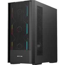 Frefly Store Enermax K1A Aır Mesh Temperli Cam USB 3.2 EB750-C 750W 80+ Bronze Mid Tower Atx Kasa (EC-K1A-AIR-EB750-C)