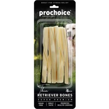 Frefly Store Prochoice Thin Retriever Bones, Ince Köpek Ödül Kemiği 6 Parça