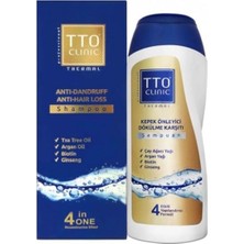Frefly Store Tto Clinic Kepek Önleyici + Dökülme Karşıtı Şampuan 400 ml