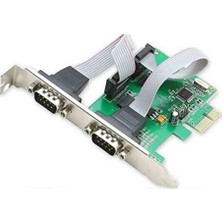 Frefly Store Alfais AL-4265 Pci Express RS232 2 Port Pci-E Seri Paralel Kart