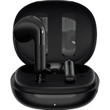 Frefly Store Qcy Ailybuds E10 Bluetooth Kulaklık - Hires - Ldac - Çift Cihaz - Oyun Modu 4 Mics Enc Kulakiçi Kulaklık Siyah