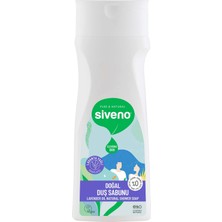 Frefly Store SIVENO%100 Doğal Duş Sabunu Lavanta Kokulu Rahatlatıcı Duş Jeli 6 Değerli Bitki Vegan 300 ml