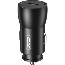 Frefly Store Xo CC57 Akıllı Metal Tek C Portlu Araç Şarj Cihazı - 25W Pd Hızlı Şarj Type-C Çıkışlı