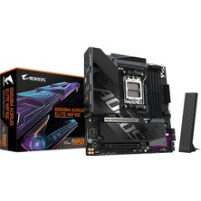 Frefly Store Gıgabyte B850M Aorus Elıte WIFI6E LGA1851 Ddr5 7600MHZ(OC) Pcıe 5.0 Çift M.2 Nvme Wifi 6e 2.5gbe Lan Matx Anakart