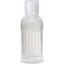 Frefly Store 100 Adet 50 ml Boş Plastik Şişe PRS24 Şeffaf Kapak