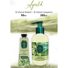Frefly Store Eyüp Sabri Tuncer Ayvalık Zeytin Vücut Losyonu 280 ml ve El Vücut Kremi 50 ml