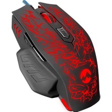 Frefly Store Everest SM-700 Kablolu Oyun Faresi, USB Girişli, Siyah