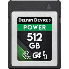 Frefly Store Delkin Devices 512GB Power Cfexpress Type B Memory Card