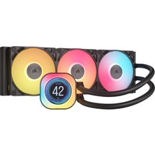 Frefly Store Corsaır Icue Lınk Tıtan 360 Rx LCD Aıo, 360MM, Işlemci Soğutucusu (CW-9061023-WW)