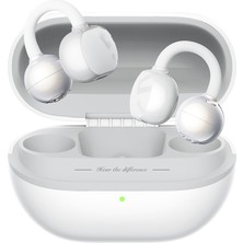 Frefly Store Soundpeats Pop Clip Open-Ear Enc Ows Bluetooth 5.4 Kablosuz Kulaklık Beyaz