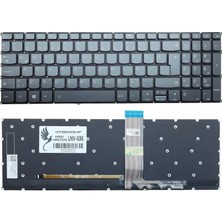 Frefly Store Part Master Lenovo Yoga Creator 7-15IMH05 Type 82DS Ile Uyumlu Klavye Işıklı, Füme V.1