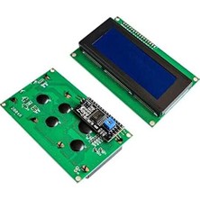 Frefly Store 20X4 LCD Ekran - I2C Lehimli Mavi Display