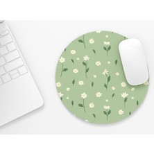 Frefly Store Papatyalar - Yuvarlak Mouse Pad, 19,50 cm