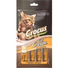 Frefly Store Crocus Tavuklu Sıvı Kedi Ödül Maması 15 gr x 4 Adet